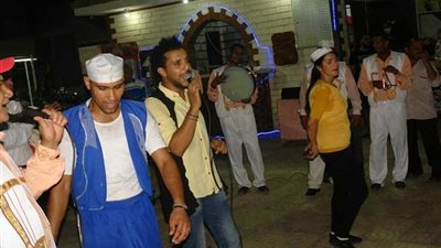 عروض فنية لفرقة الإسماعيلية للآلات الشعبية بفرع ثقافة الإسماعيلية