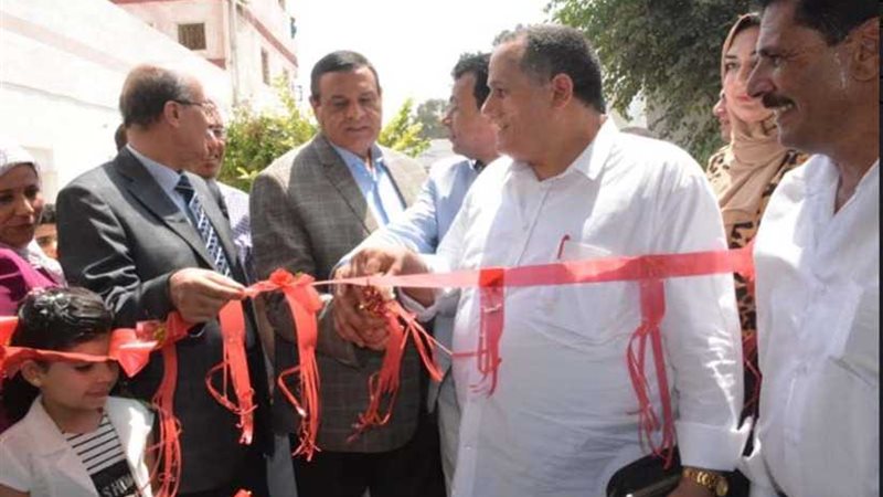 افتتاح مبنى الحميات