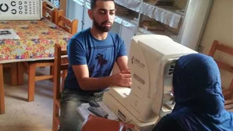 قافلة لعلاج مرضى