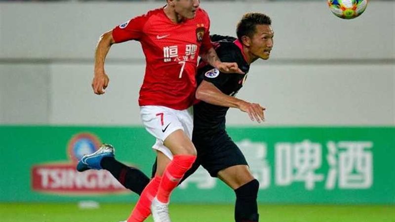 جوانجزو الصيني يتعادل