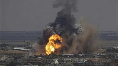 جيش الاحتلال يقصف موقعا في غزة