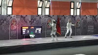 ندى حافظ تحقق ذهبية سلاح السابر ونور منتصر الفضية بدورة الألعاب الإفريقية