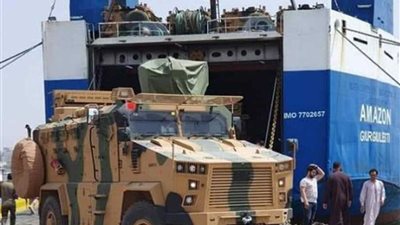 تركيا تدعم الميليشيات الليبية بشحنة مدرعات جديدة