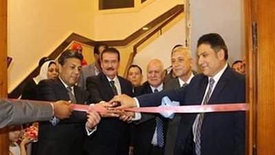 نقيب المهندسين ومحافظ المنوفية يضعان حجر أساس نادي المهندسين ‘‘بشبين‘‘