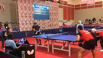 عمر عصر وفرح عبدالعزيز يضيفان برونزيتان في فردي تنس الطاولة