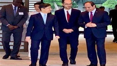 إمبراطور اليابان يستقبل الرئيس السيسي بالقصر الإمبراطوري في طوكيو