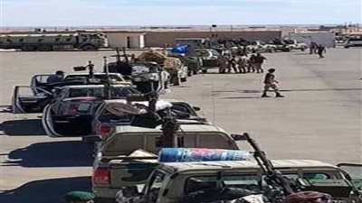 تعزيزات عسكرية كبيرة من الجيش الليبي تصل 