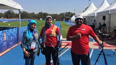 أمل إسماعيل تحصد برونزية القوس والسهم بـ 