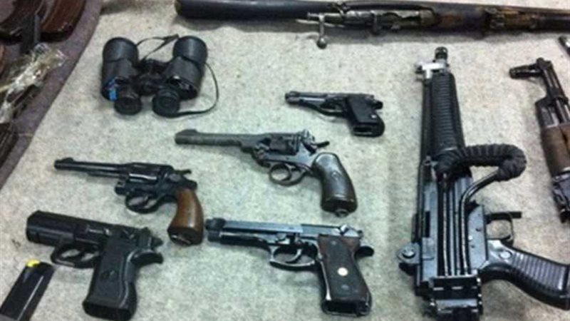 ضبط عنصر إجرامي بحوزته