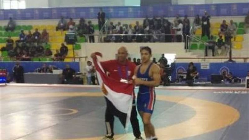 هيثم محمد يحصد ذهبية