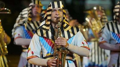 الموسيقات العسكرية المصرية تتقدم ومنافسة قوية من الصينيين.. ادعم مصر