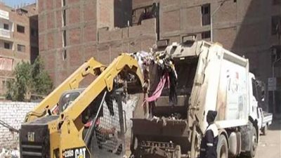 رفع 200 طن من القمامة والمخلفات الصلبة بسمالوط