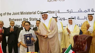 اللجنة العليا الكويتية الإندونيسية المشتركة تعقد أعمال دورتها الأولى