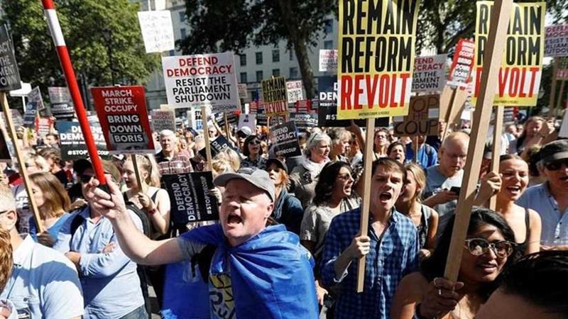 مظاهرات احتجاجية