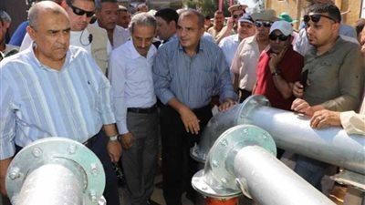 وزير الزراعة يفتتح محطة ري بالطاقة الشمسية بكفر الشيخ