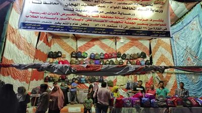 حزب المصريين بقنا يفتتح 5 معارض للأدوات المدرسية بأسعار مخفضة