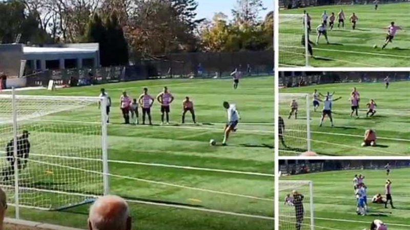 شاهد.. هدف جنوني