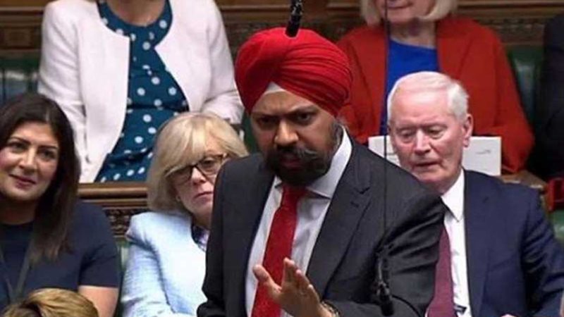 نائب سيخي يهاجم رئيس