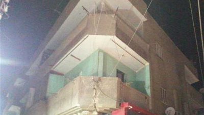 انهيار منزل في قها دون خسائر بالأرواح