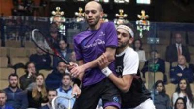 محمد الشوربجي يلحق بشقيقه مروان ويواجهه بالدور نصف النهائي من بطولة الصين للاسكواش