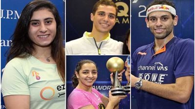 هيمنة مصرية على نصف نهائي الرجال والسيدات ببطولة 