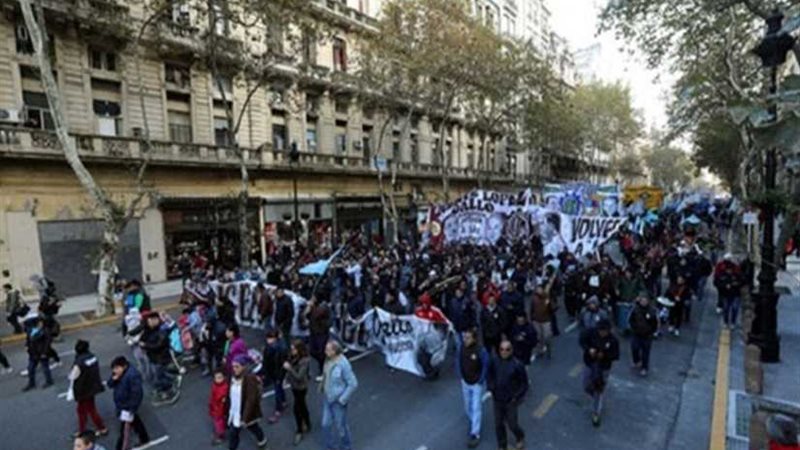 مظاهرات بالأرجنتين