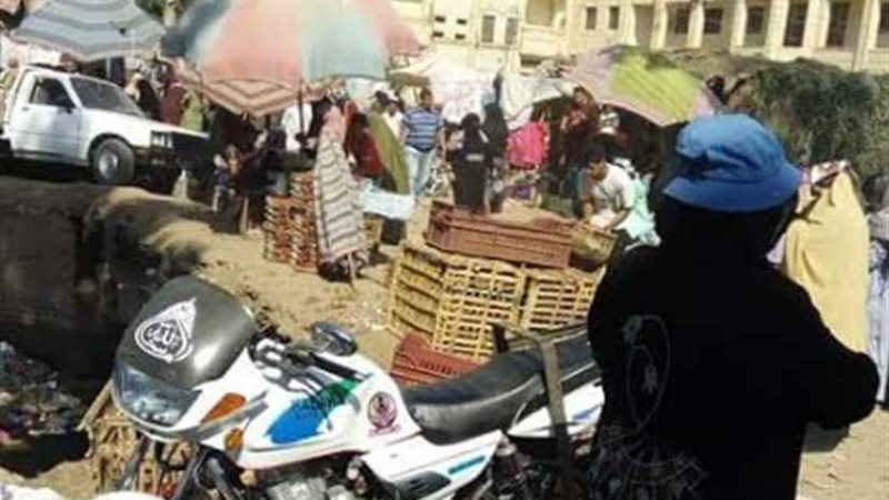 نقل سوق قرية الروضة