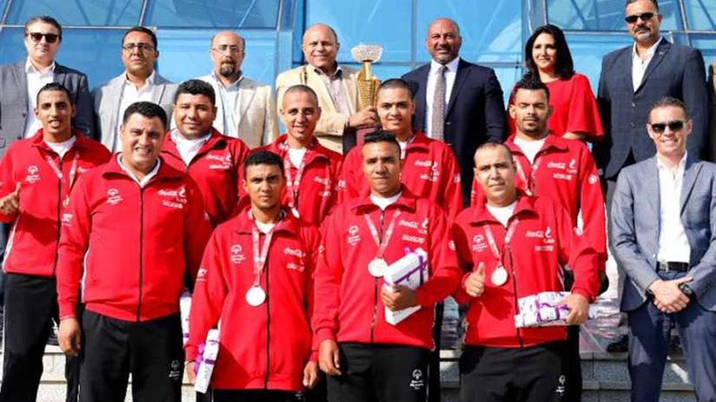 WE تكرم أبطال مصر