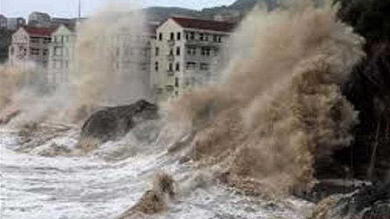 إعصار لينج لينج يتجه