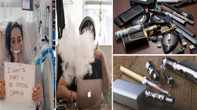 السيجارة الإلكترونية تصيب الرئة بمرض غامض وتقتل 5 أشخاص.. (صور وفيديو)