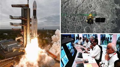 فشل هبوط مركبة فضاء هندية على سطح القمر.. (فيديو وصور)