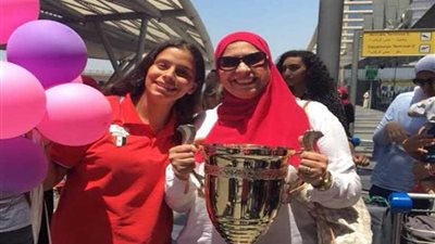 قصة صور مايسترو الكرة الطائرة المصرية فريدة الحناوي