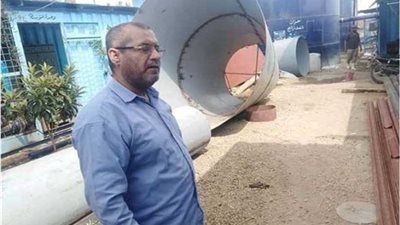 رئيس ميت سلسيل يتفقد محطة مياه الشرب النقالة