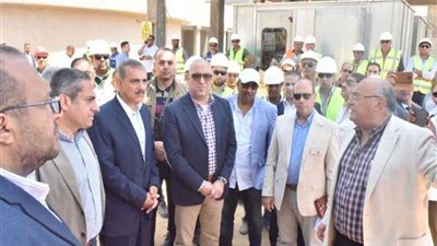 الجزار يتفقد محطتي معالجة الصرف الصحي بشطب وأبنوب والفتح وأسيوط الجديدة