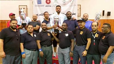مركز تدريب الرياض يحقق كأس السعودية للمصارعة الرومانية