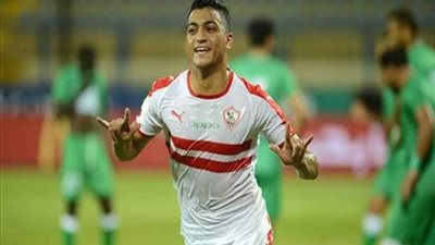 مصطفى محمد يقود هجوم الزمالك أمام بيراميدز