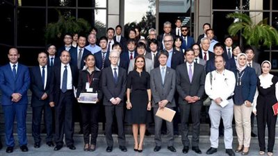 وزير الاقتصاد الياباني يشيد بالفرص الاستثمارية المتنوعة خاصة في محور قناة السويس