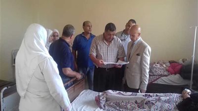 جولات مفاجئة لمدير الصحة بالشرقية على مستشفي أولاد صقر وتلراك