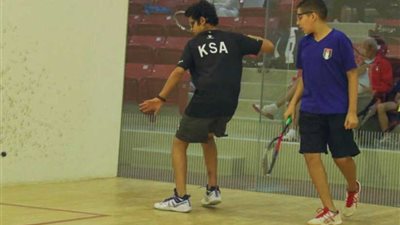 أخضر الإسكواش يحقق فضية العرب‎