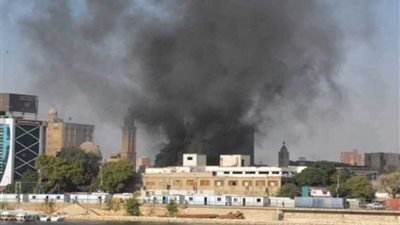 حريق في محل أقمشة بوكالة البلح