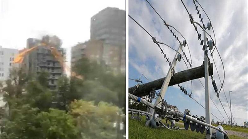 دوريان يسقط رافعة