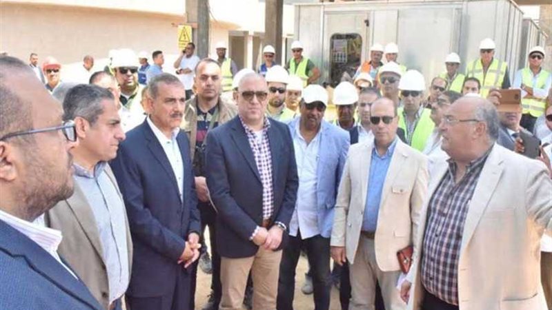 الجزار يتفقد محطتي