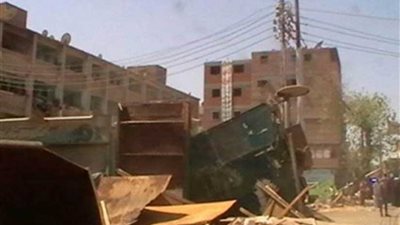 المنيا تواصل حربها على إشغالات المدينة