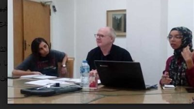 بيتر ايكرسول يشرح خطة عمل ورشة الدراماتورج ضمن ورش المعاصر والتجريبي