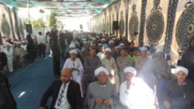 بالصور.. أمن قنا ينجح في إنهاء خصومة بين عائلتين