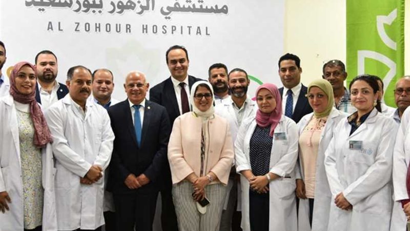 وزيرة الصحة للعاملين