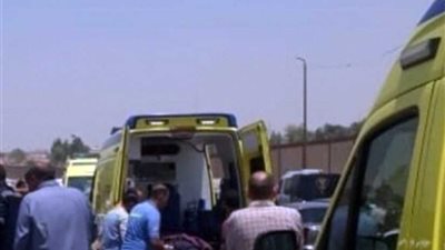 إصابة ٧ أشخاص في حادث تصادم بالطريق الصحراوي فى البحيرة