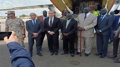 مصر تُقدم شحنات مُساعدات إلى الأشقاء في جنوب السودان