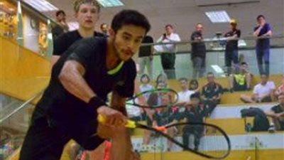 محمد الشربيني يتأهل إلى نصف نهائي بطولة هونج كونج للإسكواش