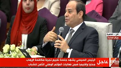 السيسي: الجيش المصري مركز الثقل الحقيقي في المنطقة كلها